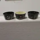 (3) Disney The Nightmare Before Christmas Ramekins Sally Oogie Boogie Halloween