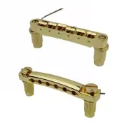 Tune-O-Matic LP SG Electric Guitar Bridge +Guitar Stop Bar Tailpiece Gold