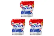 78pc Radiant Stain Attack Laundry Detergent Capsules 3in1 Front & Top Loader