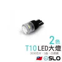 在飛比找蝦皮商城優惠-SLO【LED T10 3030 3晶 小燈 透明殼】 定位