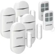 Door Alarm Sensor, Wireless Magnetically Triggered Window Alarm, 130 Db Siren...