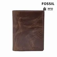 在飛比找蝦皮商城優惠-【FOSSIL 官方旗艦館】Derrick 真皮RFID防盜