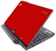 RED Vinyl Lid Skin Cover Decal fits IBM Lenovo ThinkPad X220T X230T Laptop
