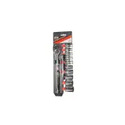 888 Series 12Pcs 1/2" Drive Socket Set - 12 Point Metric 72 Teeth Ratchet