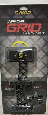 NAP Apache Grid 5 Arrow Quiver Black