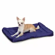 Royal Blue Dog Beds Water Resistant Nylon Crate Mat Indoor Outdoor Use Pick Size