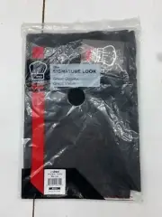 Winco Black 3 Pocket Waist Apron