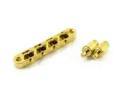 NEW - 4-String Bass Tune-O-Matic Bridge - GOLD