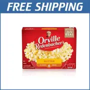 Classic Butter-Flavored Microwave Popcorn - Perfect for Movie Nights, 6 Boxes