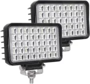 New 6 Inch Led Work Light for Truck 80W 6800Lumens Flood Light Off