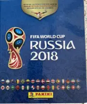 Panini FIFA World Cup Russia 2018 HARDCOVER Sticker Album Complete -Brand New