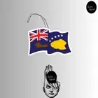 Aussie Flag Air Freshener - Scent Cinnamon Funny car, 4x4,
