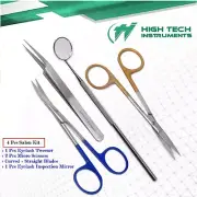 Women Ladies Pro Eyebrow Trimmer Eyelash Hair Scissors Tweezers Beauty Tools