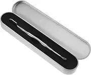 Generic Blackhead Cleaning Tools Scraper Spatula Facial Tools Blackhead Clean Tool Face Beauty Tools Dual-end Blackhead Cleaner Pimple Extractor Tool Blackhead Tool Stainless Steel Silver