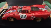 Tecnomodel Ferrari 312P, 1970 LeMans 1/18 scale # 22, diecast Limit 100 pcs.