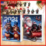 2024 Advent Calendar 2024 Dachshunds Collectible Funny Dog Set Gift for Him Her