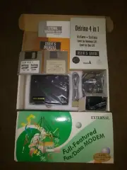 Windows Software External Fax Cheyenne Hayes FD High Speed Modem US Data Bitware