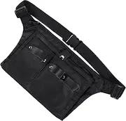 FOYTOKI Hairdressing Waist Bag Durable Scissors Tool Holder for Salon Barber Shop Lightweight Compact Portable Design present for Hairdressers