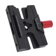 Quick Release QR Plate Clamp Adapter for Arca-Swiss Manfrotto Gitzo Tripod Head
