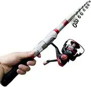 LLEIIshen 1.8m 2.1m 2.4m 2.7m 3.0m 3.6m Carbon Lure Fishing Rod with Reel Max Drag: 15kg Spinning Reel Kit/1869