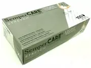 NEW Extra Large-XL 100 SEMPER CARE Stretch White Vinyl Exam Gloves 4.7mil BOX HR