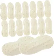 SOPOTUTU 20 Pcs Mini Peanut Shaped Erasers Lifelike Cute Food Erasers for Pencils for School and Stationery Portable Versatile