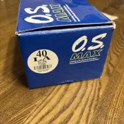 OS MAX SILVER LA 40 R/C ENGINE WITH MUFFLER Glow