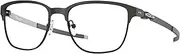 [Oakley] OX3248 Eyeglasses Bundle Glasses Frame: OX 3248 324801 Seller Podwer Coal and Large Black Leash Accessory Kit