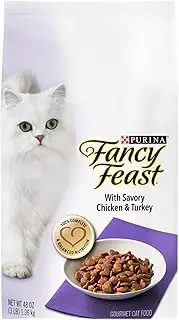 Purina Fancy Feast With Savory Chicken & Turkey Cat Food - (