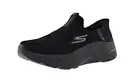 SKECHERS WOMEN'S MAX CUSHIONING ARCH FIT- FLUIDITY 128924/BBK WALKING SHOES