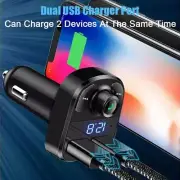 Car Wireless Bluetooth FM Transmitter MP3 Player USB Car R9E5