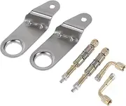 X AUTOHAUX 1 Set 90 Degree Copper Tire Valve Extension with Universal Stainless Steel 75mm Tyre Valve Stem Extender for Car Motorcycle RV Truck Bike