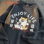 ENJOY LIFE_SWEATER-GIRLS T 恤-服裝上衣尺寸 S M L