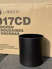 Libbey Glassware 917CD Beverage Glass, 11 oz. (Pack of 36) Black Matte