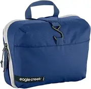 [Eagle Creek] Black Unisex-Adult Toiletry Bag, Water Resistant, Polyester, Nylon, Zipper Closure, Toiletry Case