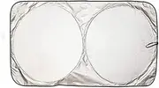1 Set Car Window Sunshade Cover Sun Shade Windshield Visor Protector Shield Reflective Sun Block Front Rear Back Side(150X85cm)