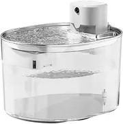 Smart Pet Water Dispenser with Deep Filtering, Sleep-Level Mute, Intelligent Cycle System, White