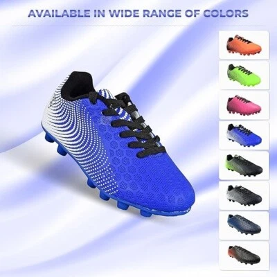Vizari Stealth Firm Ground Soccer Cleats Kids , Size Youth-11 , VZSE93357Y-11