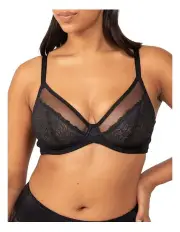 [Triumph] Sheer Minimiser Bra in Black