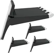 COHEALI 4Pcs Ergonomic Laptop Stand Airflow Riser Foldable Notebook Holder for Optimal Viewing Angle Compact Design for Go Professionals