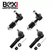4pcs Front Outer Tie Rods + Sway Bar Links for Nissan Quest 1993-2002 (for: Nissan)