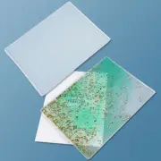 DIY Writing Board Table Mat Silicone Molds Crystal Epoxy Resin Casting Moulds US