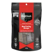 Blackhawk Dog Treats Beef Jerky Straps 100g Dog Treats Human Grade Grain Free