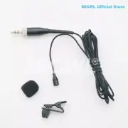 Mini Tie Clip Microphone for Sennheiser SK100 G2 G3 G4 Lavalier Wireless System