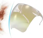 Face Shield | Anti-Fog Protective Full Face Shield,Lightweight Facial Cover Anti Scratch Eye Protection for Men, Women & Cooking