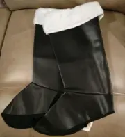 Deluxe Santa Clause Boot Tops by Rubie's New 2384 Costume*Costume Special*