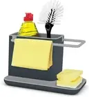 Joseph Joseph Sink Caddy Kitchen Sink Organizer Sponge Holder Dishwasher-Safe, R