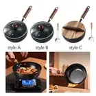 Wok Pan Boiling Gas Induction Cooker Cooking Pot for Restaurant Home Camping
