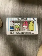 Hello Kitty And Friends Glassware Set 10oz each
