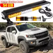 Strobe Light Bar Rooftop Double Side Emergency Warning 54 LED For Chevy Colorado